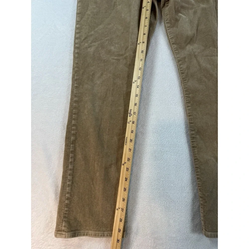Polo Ralph Lauren Varick Slim Straight Corduroy Pants Lightly Used 33x30 Tan